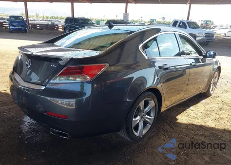 2012 Acura Tl 3.7 из США, поврежденный, VIN 19UUA9F57CA002589